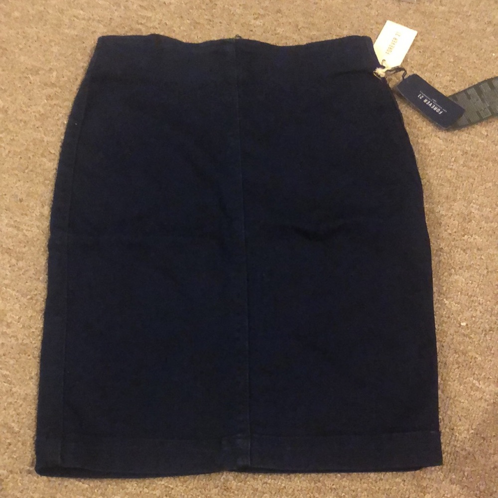 NWT Forever 21 Premium Denim Skirt